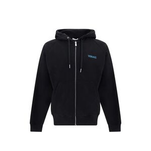 Versace Black Cotton Men's Sweatshirt